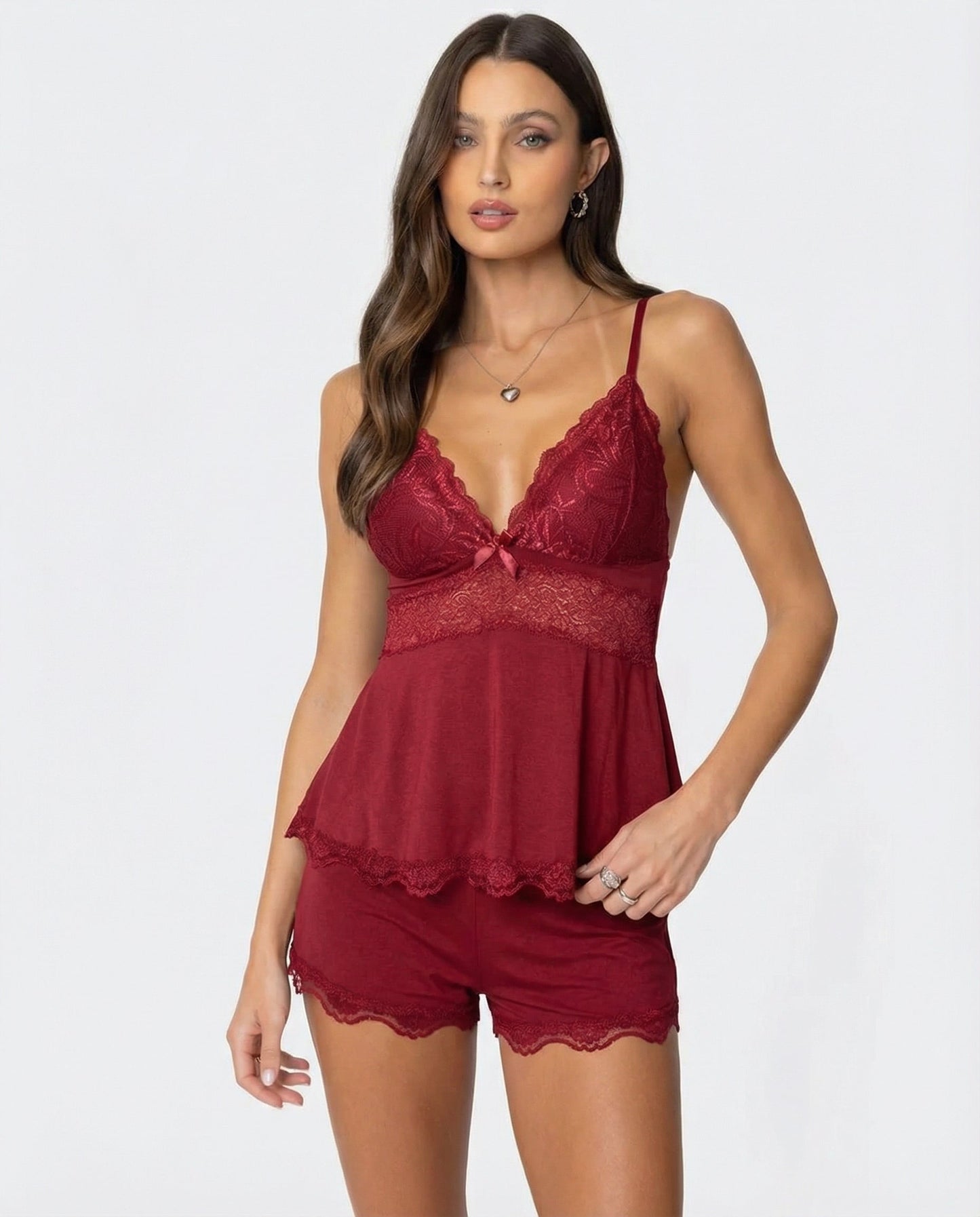 Conjunto de Encaje Medianoche