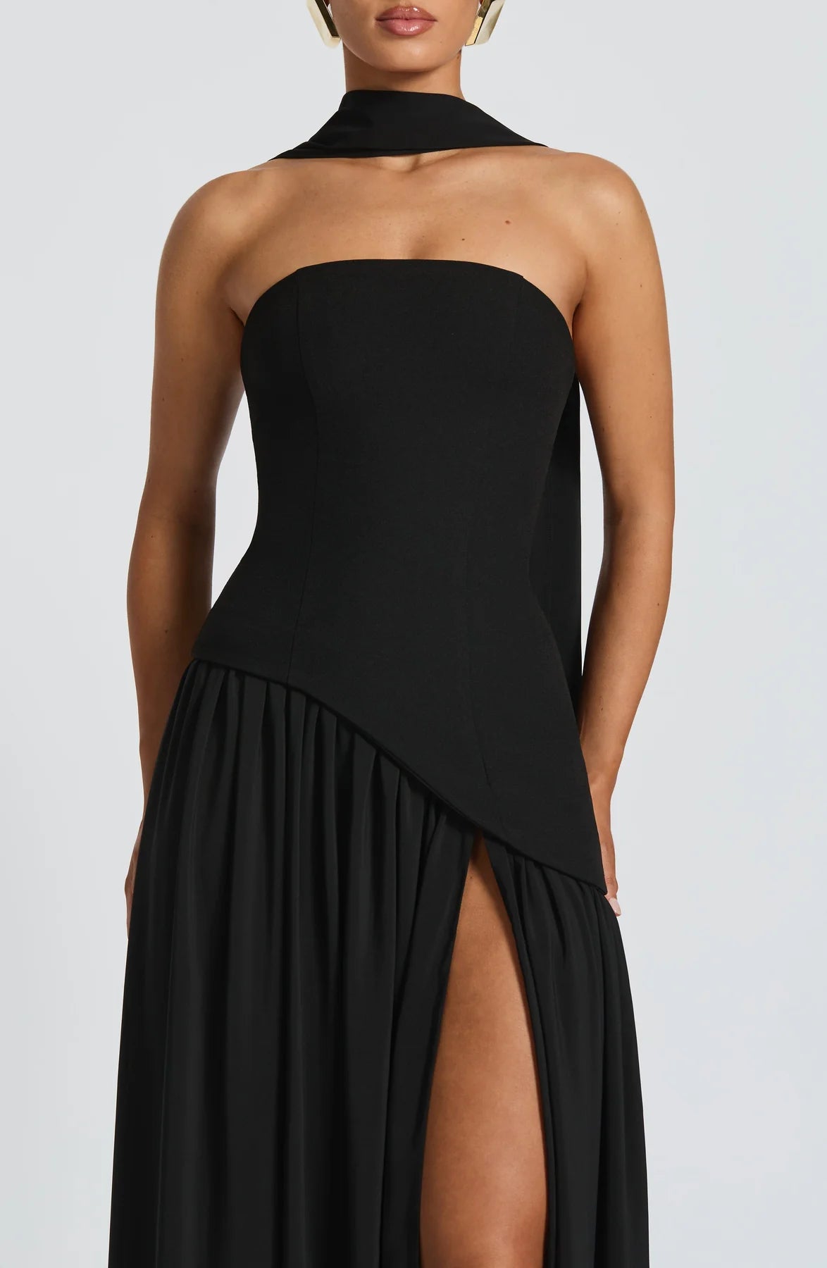 Aura Maxi Dress - Negro