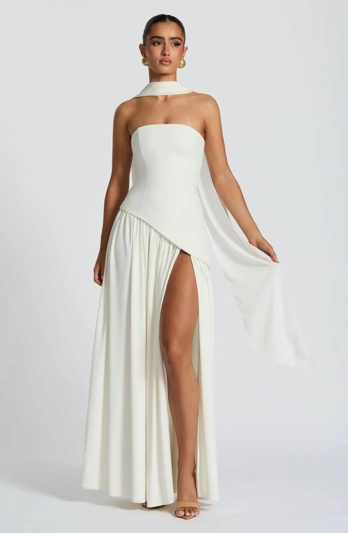 Aura Maxi Dress - Nieve