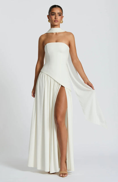 Aura Maxi Dress - Nieve