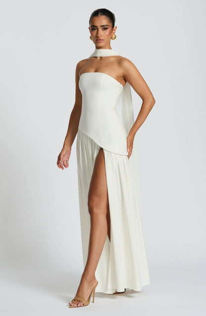 Aura Maxi Dress - Nieve
