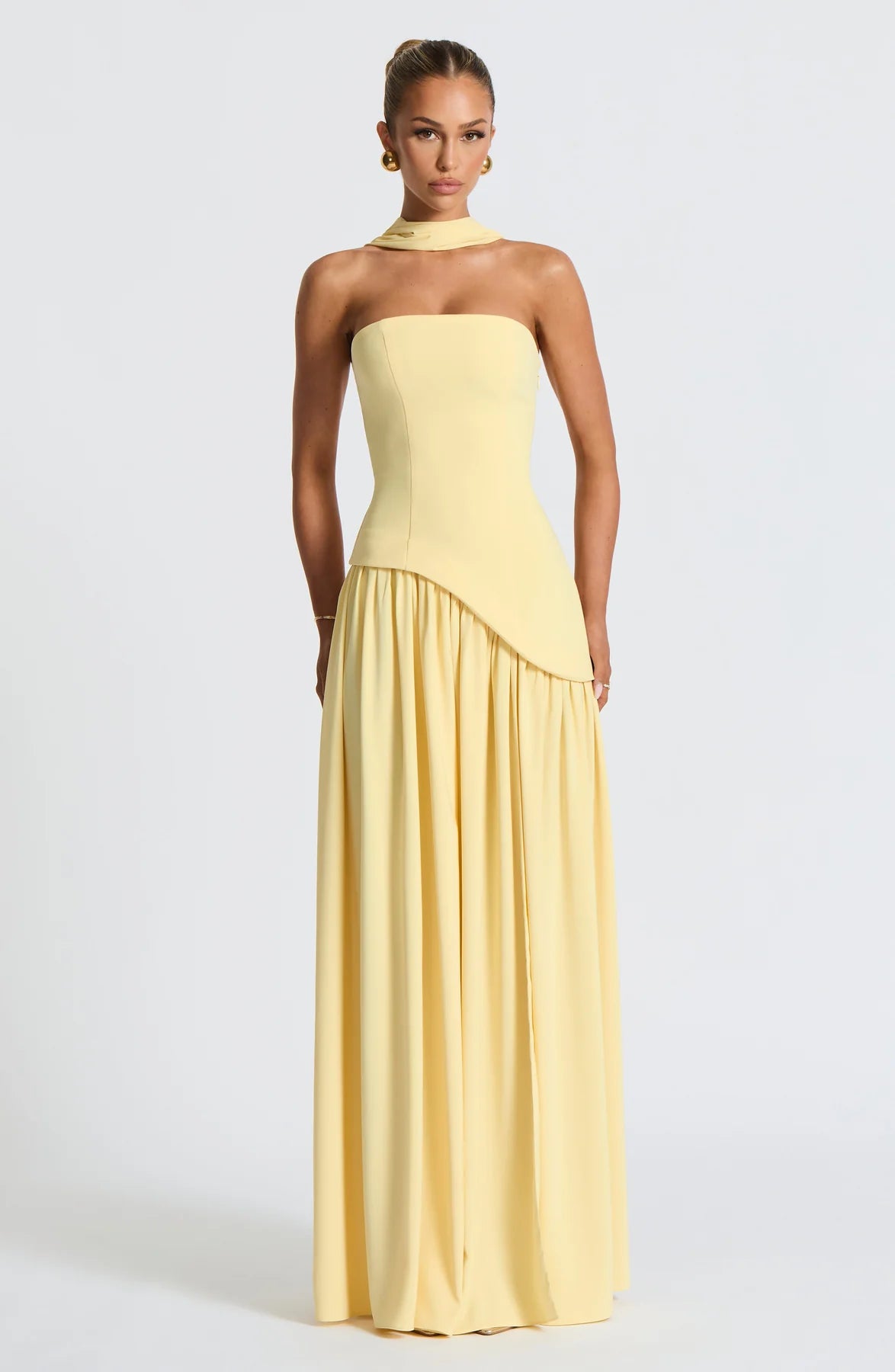 Aura Maxi Dress - Limón