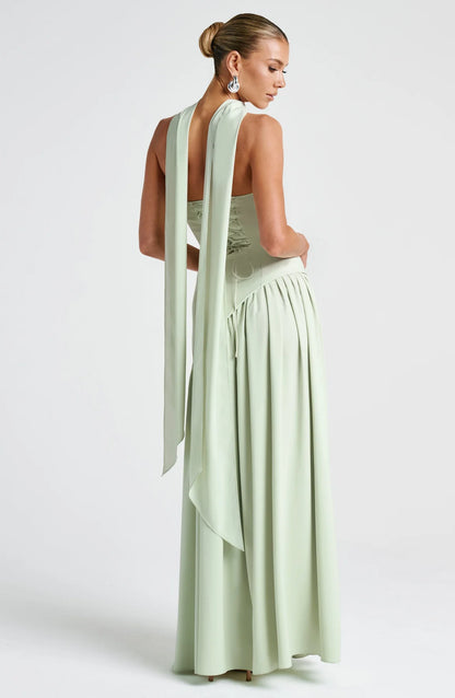Aura Maxi Dress - Menta