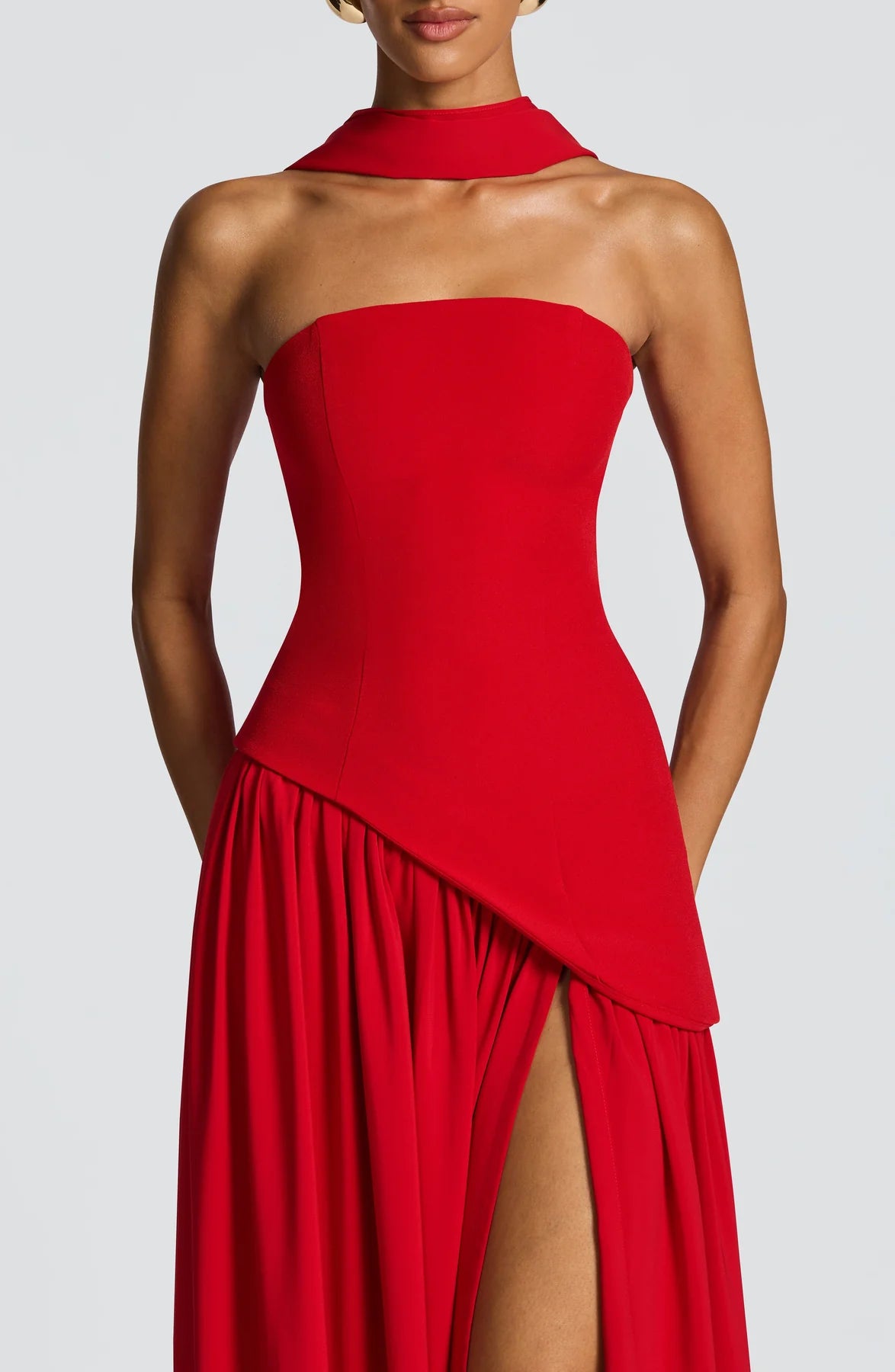 Aura Maxi Dress - Rojo