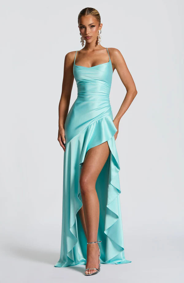 Samira Maxi Dress - Azul Claro