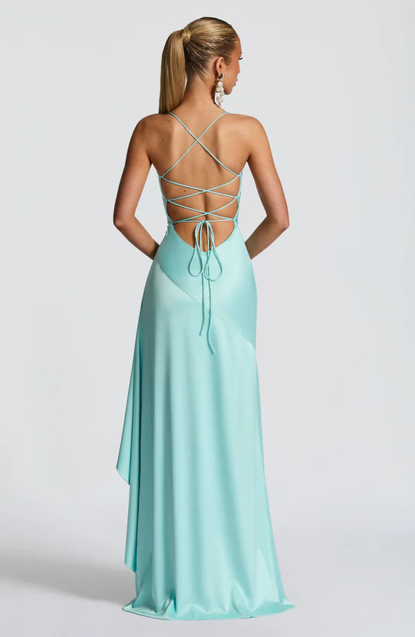 Samira Maxi Dress - Azul Claro