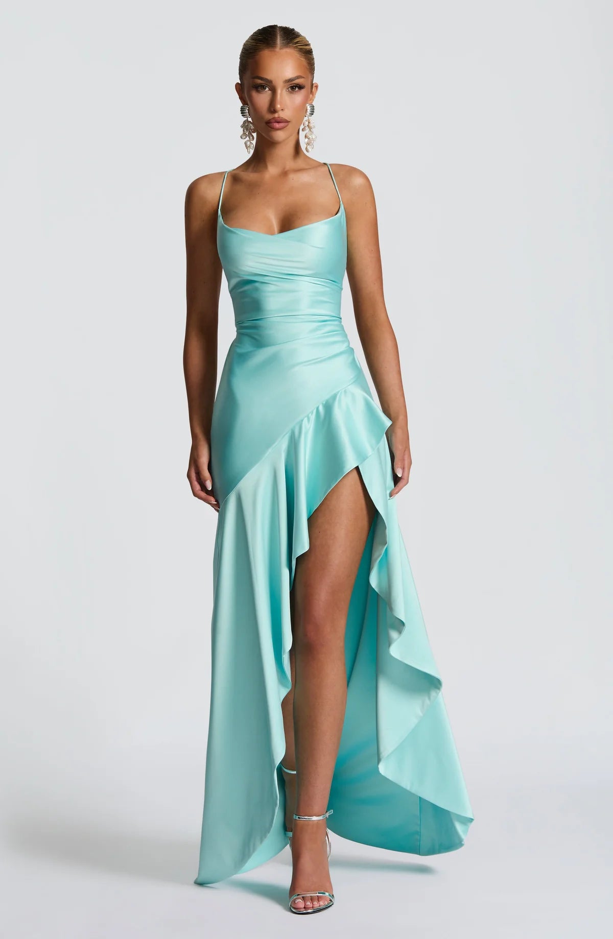 Samira Maxi Dress - Azul Claro