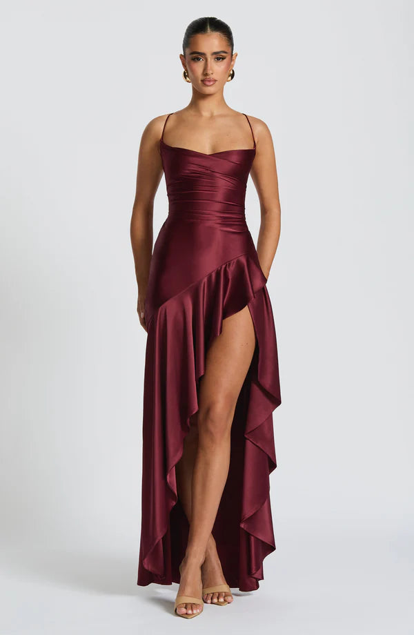 Samira Maxi Dress - Cereza