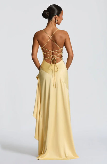 Samira Maxi Dress - Limon