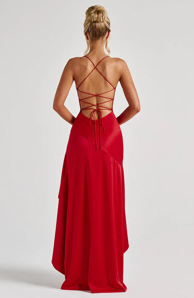 Samira Maxi Dress - Rojo