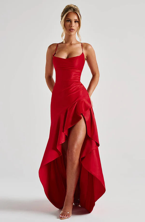 Samira Maxi Dress - Rojo