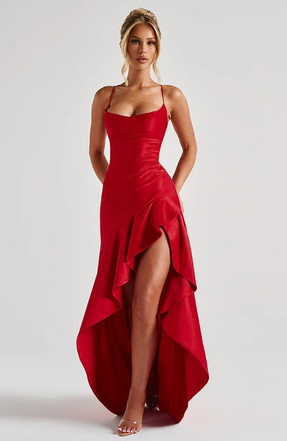 Samira Maxi Dress - Rojo