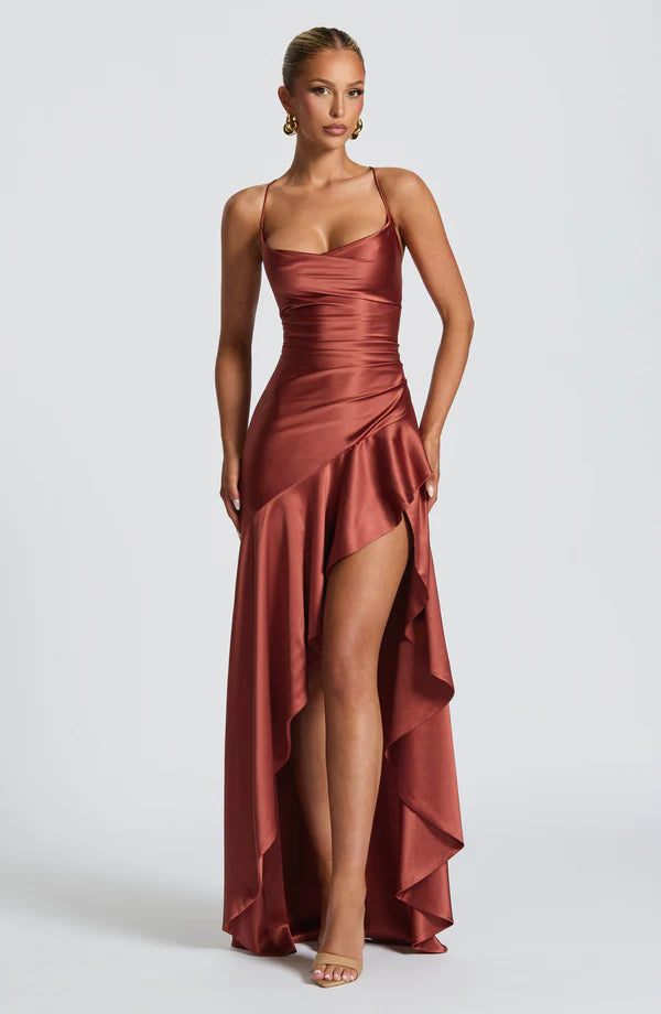 Samira Maxi Dress - Cobre Rosado