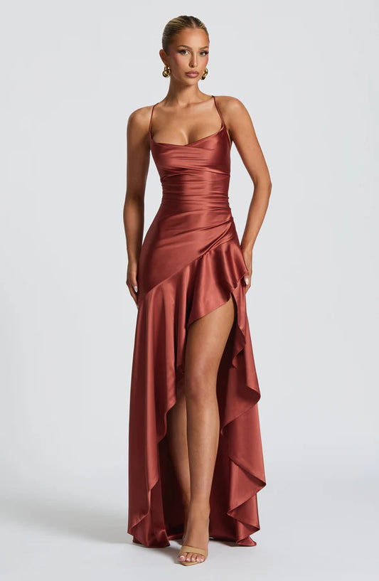 Samira Maxi Dress - Cobre Rosado