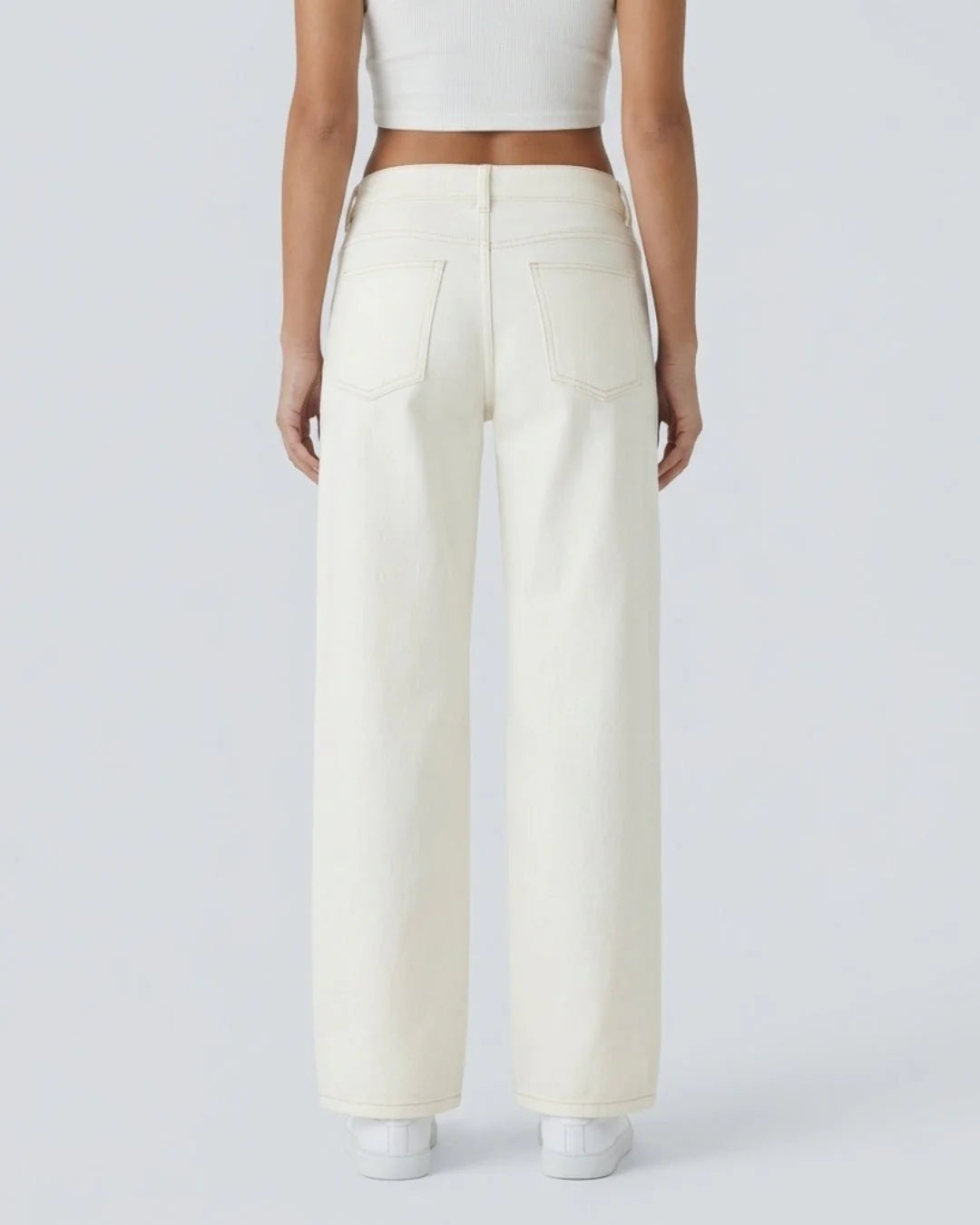 Jeans Urbanos - Blancos